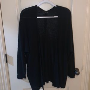 Black cardigan